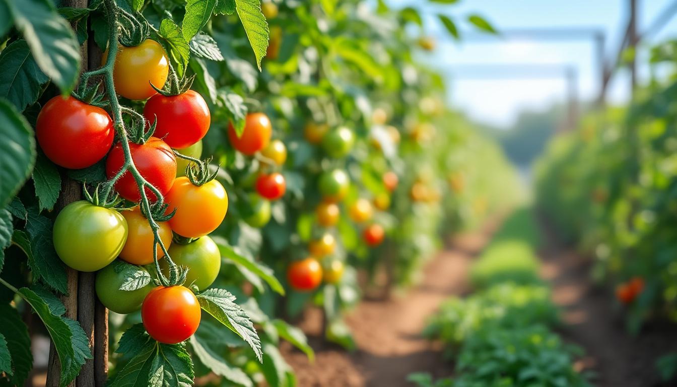 découvrez nos conseils pratiques pour cultiver des tomates juteuses et résistantes, du choix des graines à la récolte, afin de profiter de fruits savoureux tout l'été.