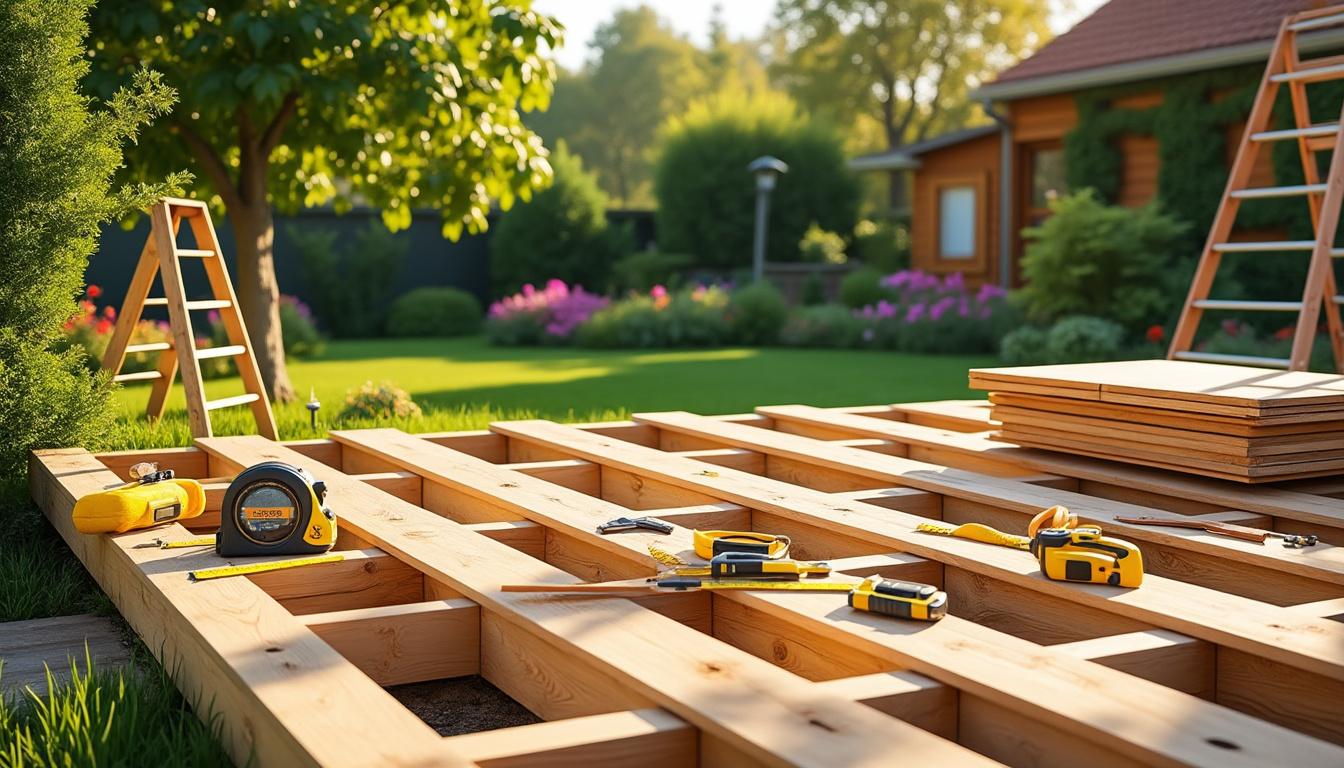 découvrez comment construire une terrasse en bois : prix détaillés, durée des travaux étape par étape et conseils pratiques pour un entretien durable de votre terrasse.