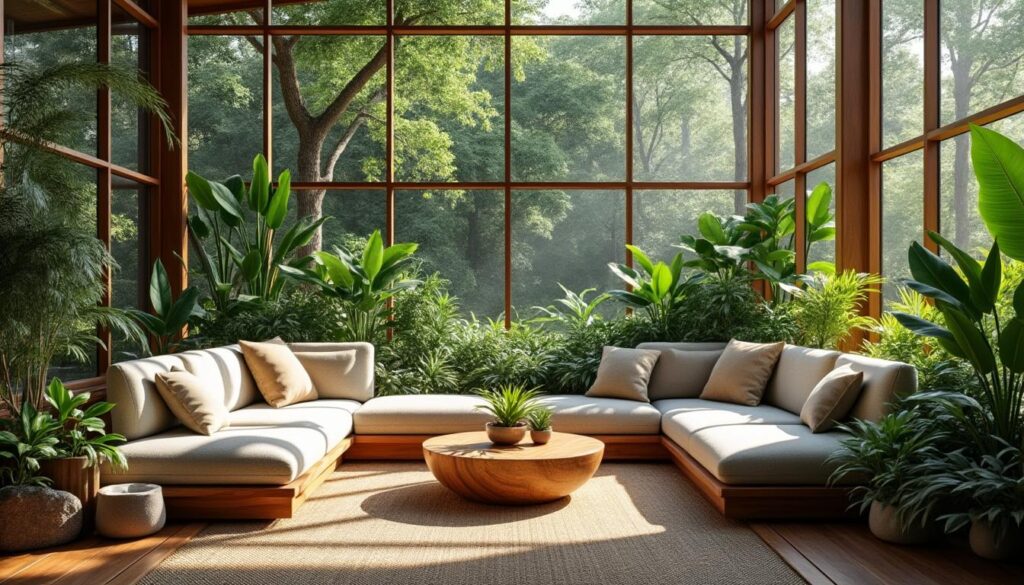 découvrez la décoration biophilique, une approche innovante qui enrichit votre espace de vie en rétablissant le lien essentiel entre l'humain et la nature. transformez votre intérieur en un havre de paix naturel grâce à des éléments végétaux, des matériaux organiques et des designs inspirés du monde naturel.