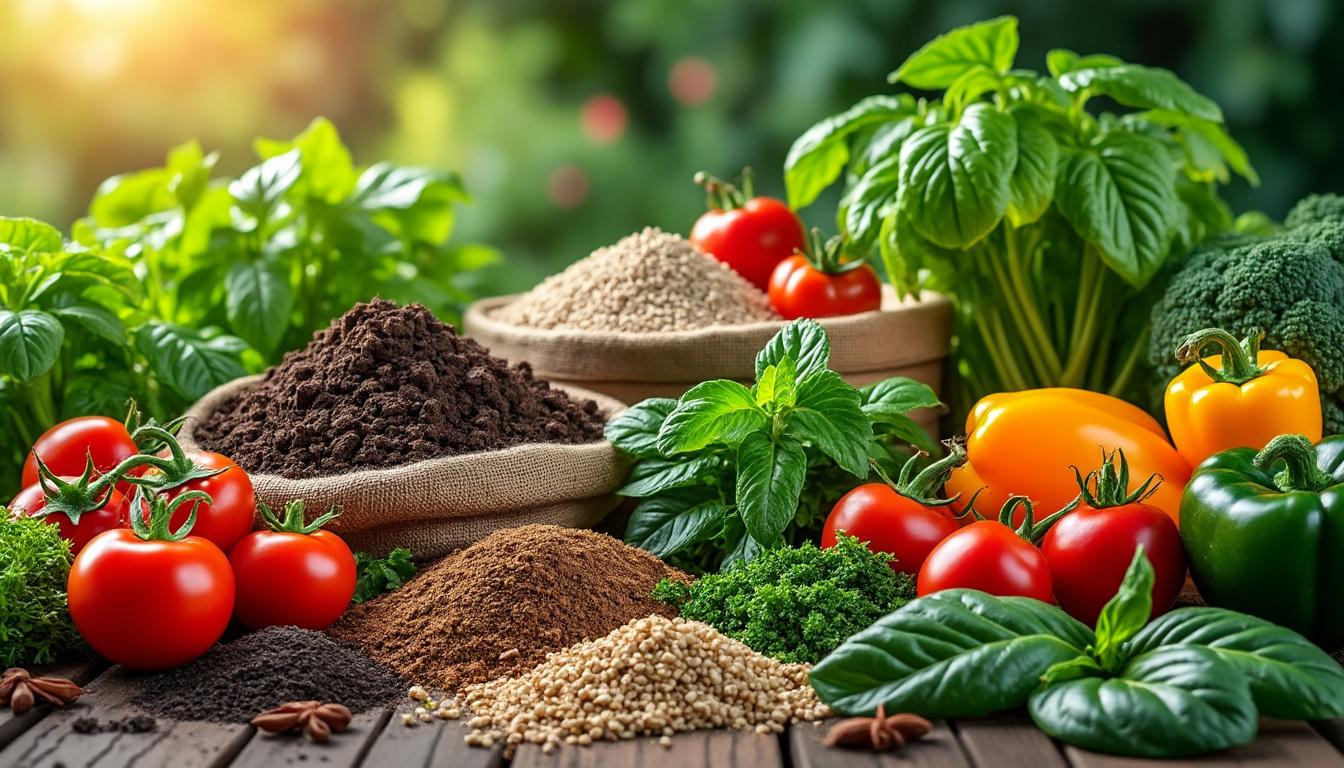 découvrez les engrais naturels les plus efficaces pour optimiser la croissance de votre potager. apprenez à enrichir votre sol avec des solutions durables et respectueuses de l'environnement pour des légumes sains et savoureux.