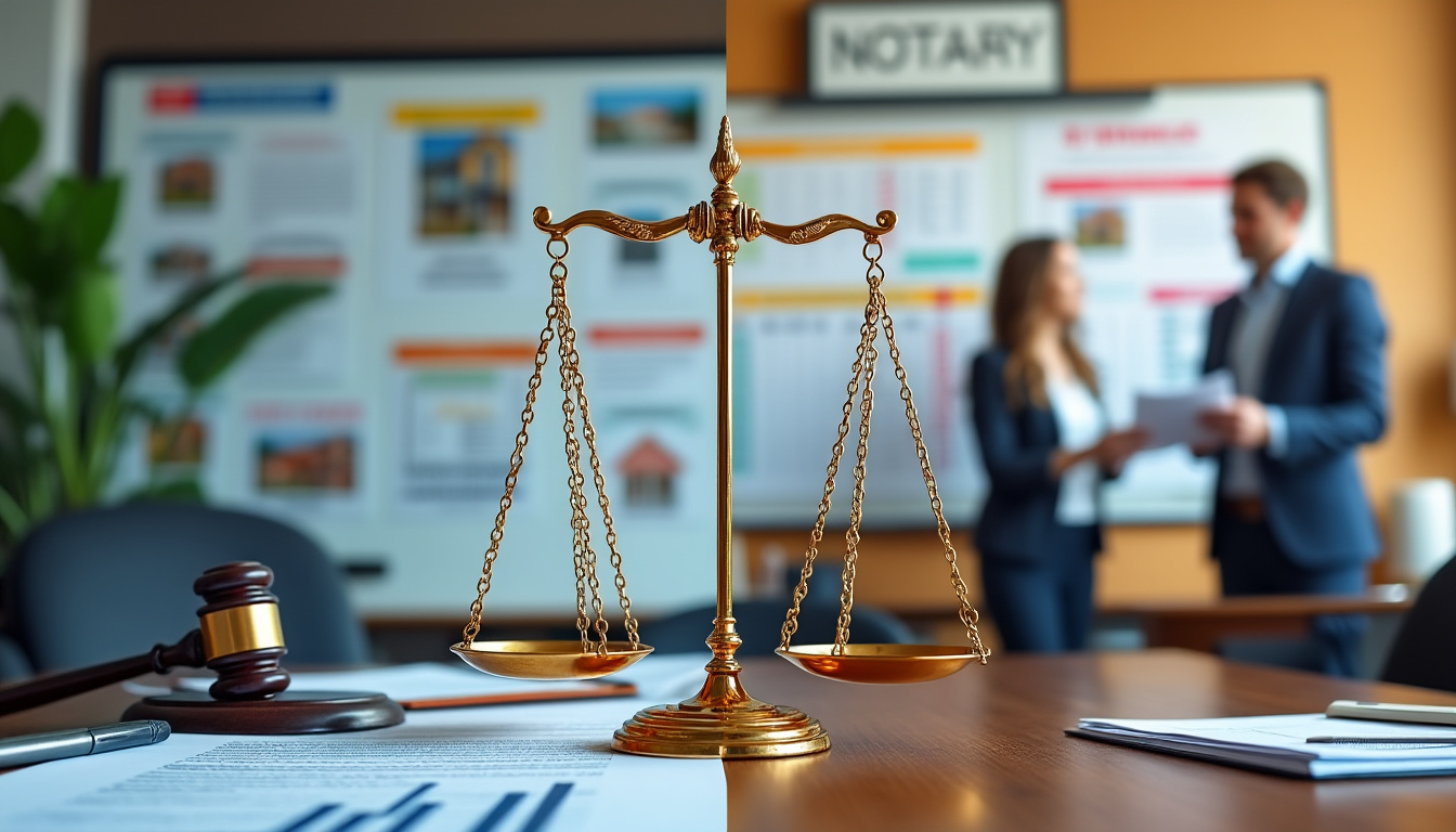 découvrez ce que prévoit la loi française concernant les conflits d’intérêts et l’impartialité entre notaires et agents immobiliers afin de garantir la transparence lors des transactions immobilières.