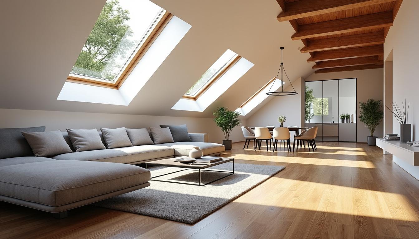 découvrez comment la maison de ville peut bénéficier d'une luminosité optimale grâce aux fenêtres de toit velux, pour un intérieur plus lumineux et agréable.