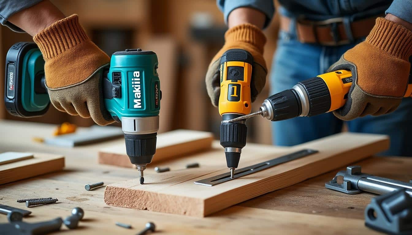 découvrez quelle visseuse choisir entre makita et dewalt selon vos besoins et types de travaux. comparatif détaillé pour sélectionner l'outil idéal.
