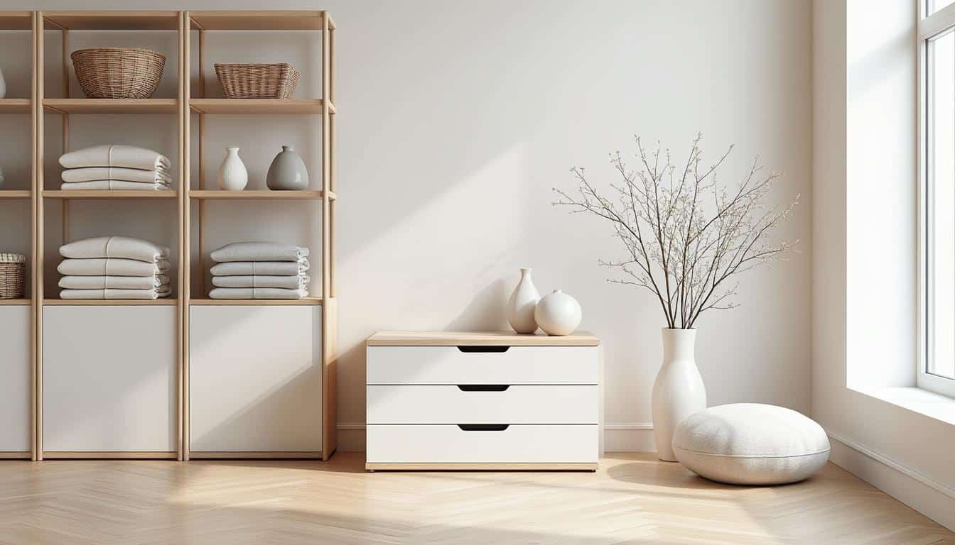 découvrez la routine de rangement minimaliste inspirée de marie kondo pour un intérieur épuré et harmonieux. adoptez des astuces pratiques pour désencombrer votre espace et simplifier votre quotidien.